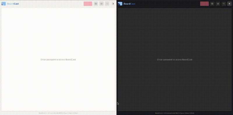 BoardCast 是一个轻量级的实时协作白板应用，使用 Go 语言开发
