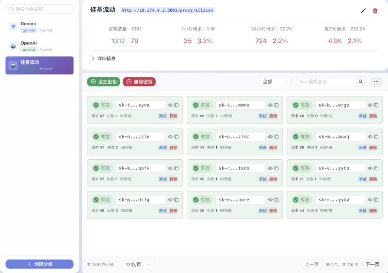 GPT-Load一个高性能、企业级的 AI 接口透明代理服务，专门为需要集成多种 AI 服务的企业和开发者设计