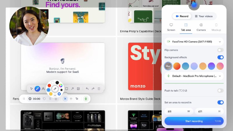 screenity Public —— 免费且隐私友好的屏幕录像机Screenity是一款强大的注重隐私的屏幕录制和标注工具，用于制作更好的工作、教育等方面的视频