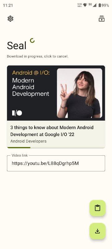 Seal一个简单的 Android 视频/音频下载器，使用 Jetpack Compose 进行开发